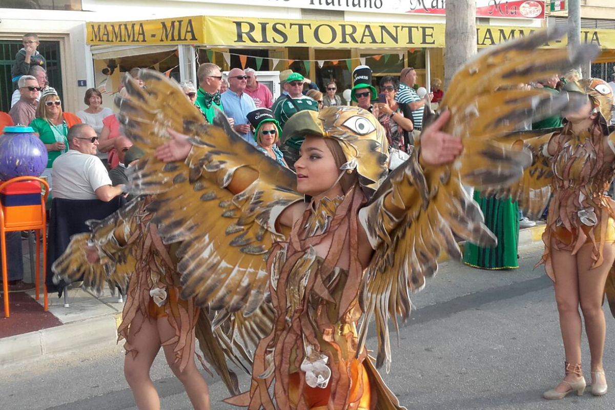 Cabo Roig St Patricks Day parade