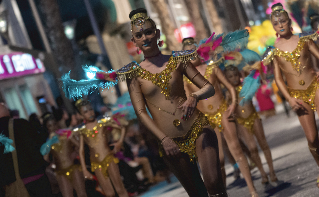 Torrevieja Summer Carnival, colourful fiesta and parade