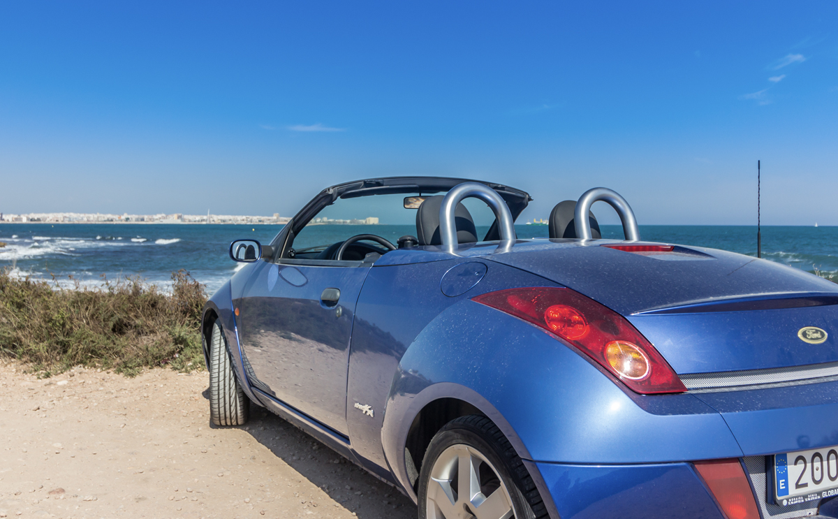 Driving in Spain on the Orihuela Costa