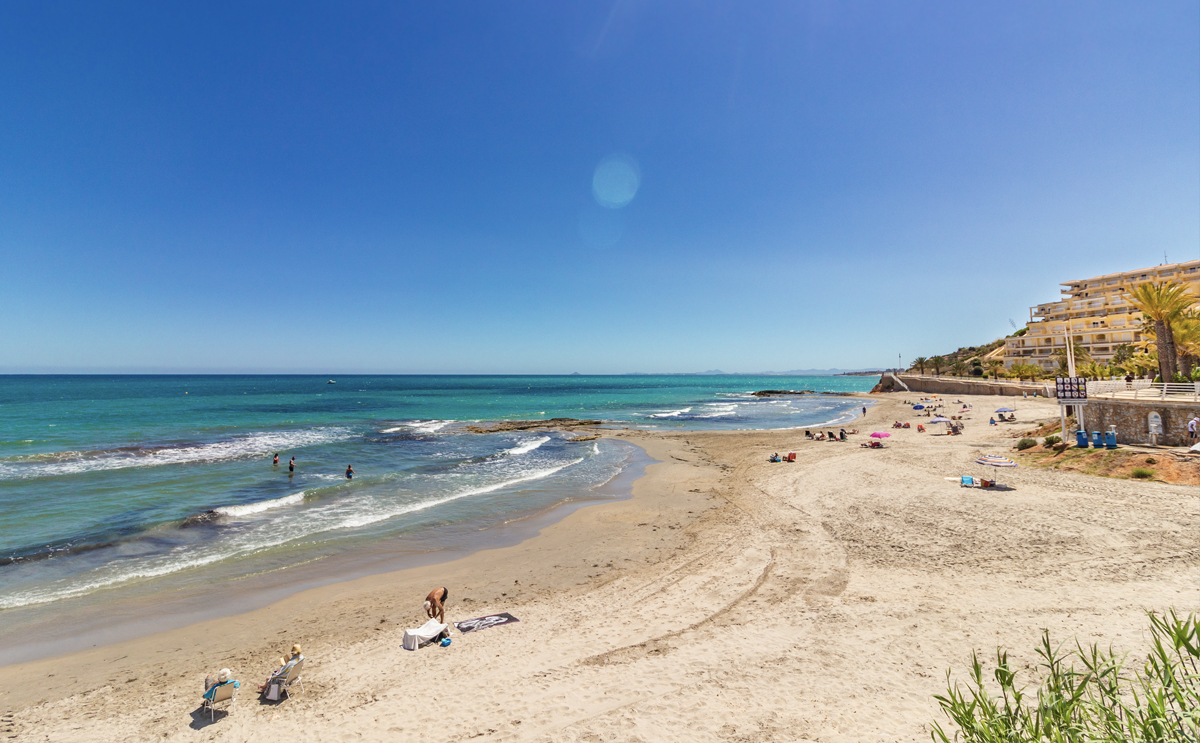 Aguamarina beach, Orihuela Costa, Spain