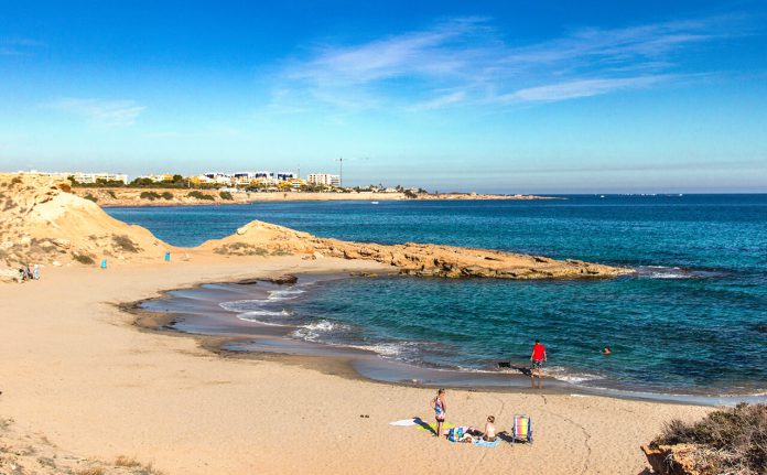 Playa Flamenca dog beach, Orihuela Costa, Costa Blanca
