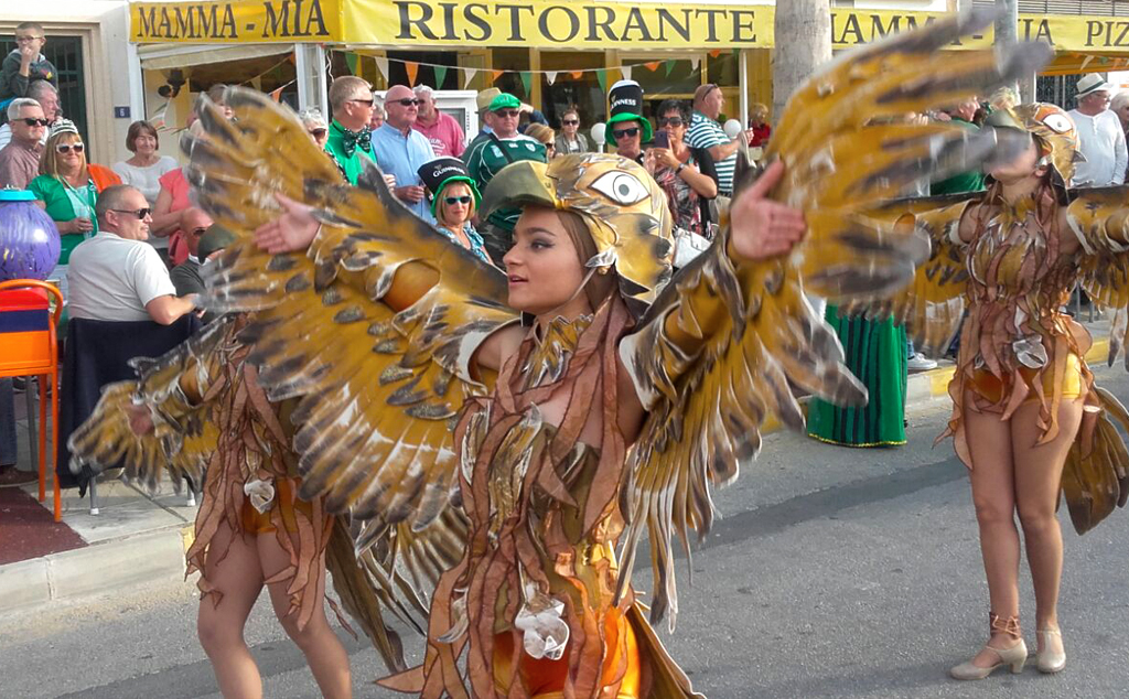 St Patricks Day in Cabo Roig, Orihuela Costa